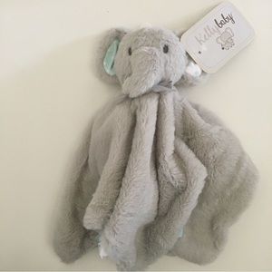 NEW Lovey Nunu Baby Snuggle Soft Elephant Taggie | Kelly Baby